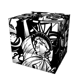 Cube CRAZY NEW YORK, modèle PC3