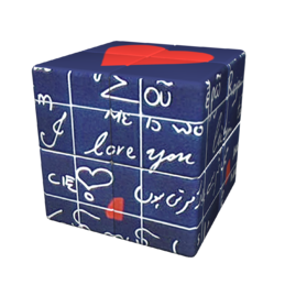 Cube I LOVE YOU, modèle PC2K