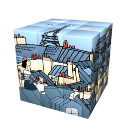 Cube LES TOITS, modèle PC3