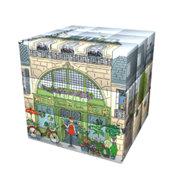 Cube LA FLEURISTE, modèle PC3