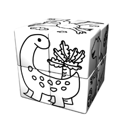 Cube DINOSAUR, modèle PC2