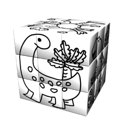 Cube DINOSAUR, modèle PC3